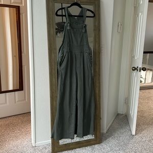 Aerie never worn wide leg overalls small petite